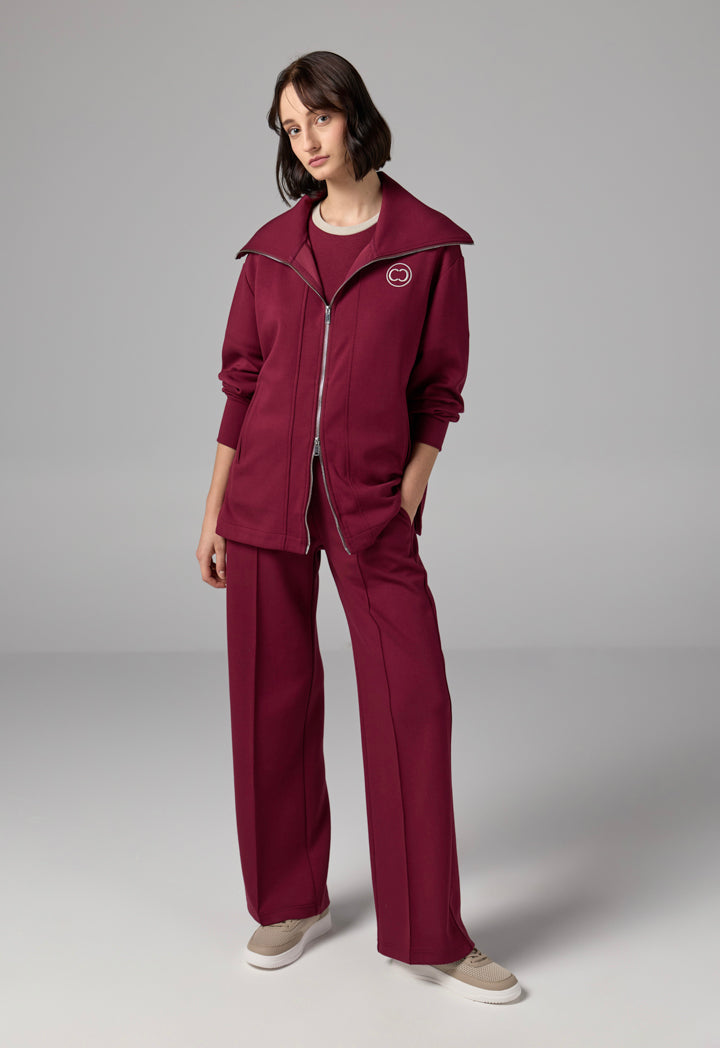 Choice Full-Zip Solid Jacket Beige