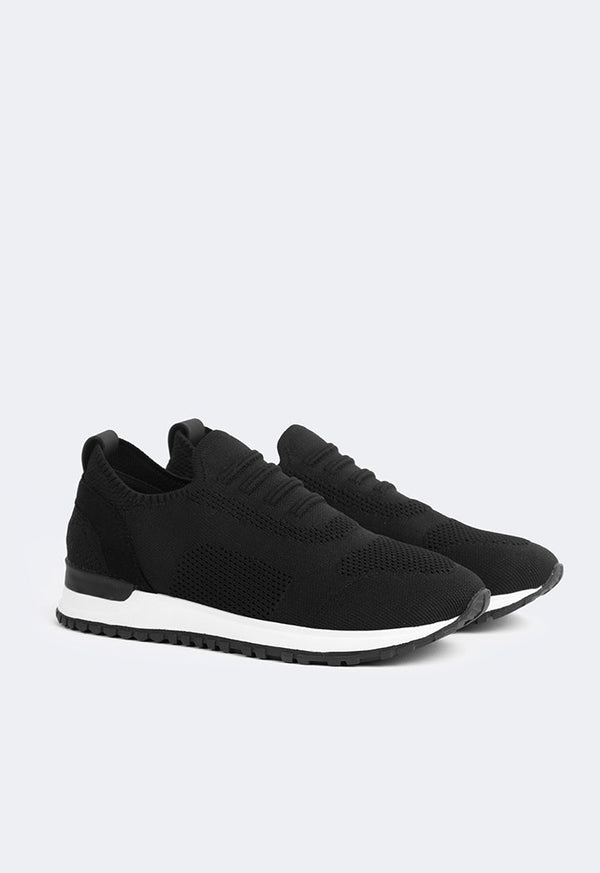 Choice Plain Seamless Sneakers Black