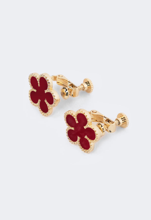 Choice Clove Earrings Red