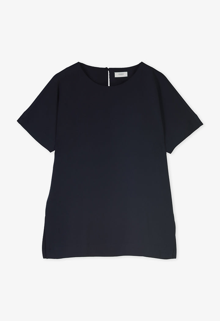 Choice Short Sleeve Basic T-Shirt Navy