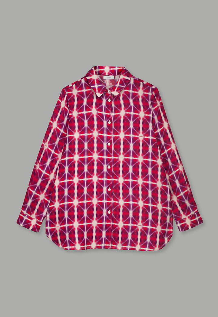 Choice Printed Relaxed Fit Shirt Multi Color