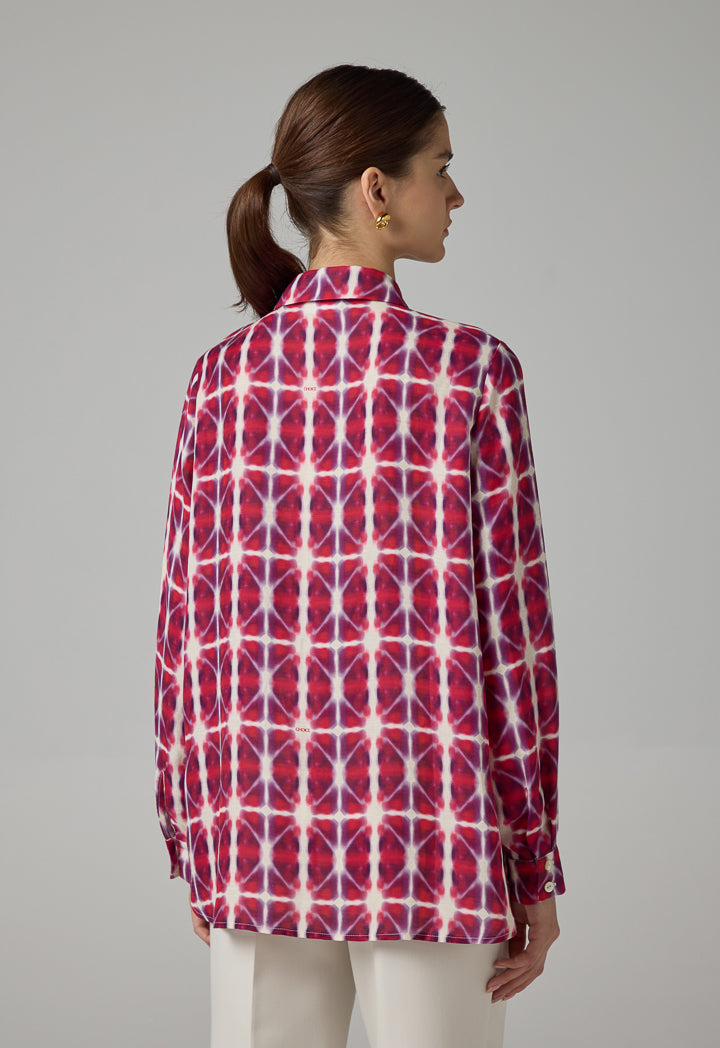 Choice Printed Relaxed Fit Shirt Multi Color