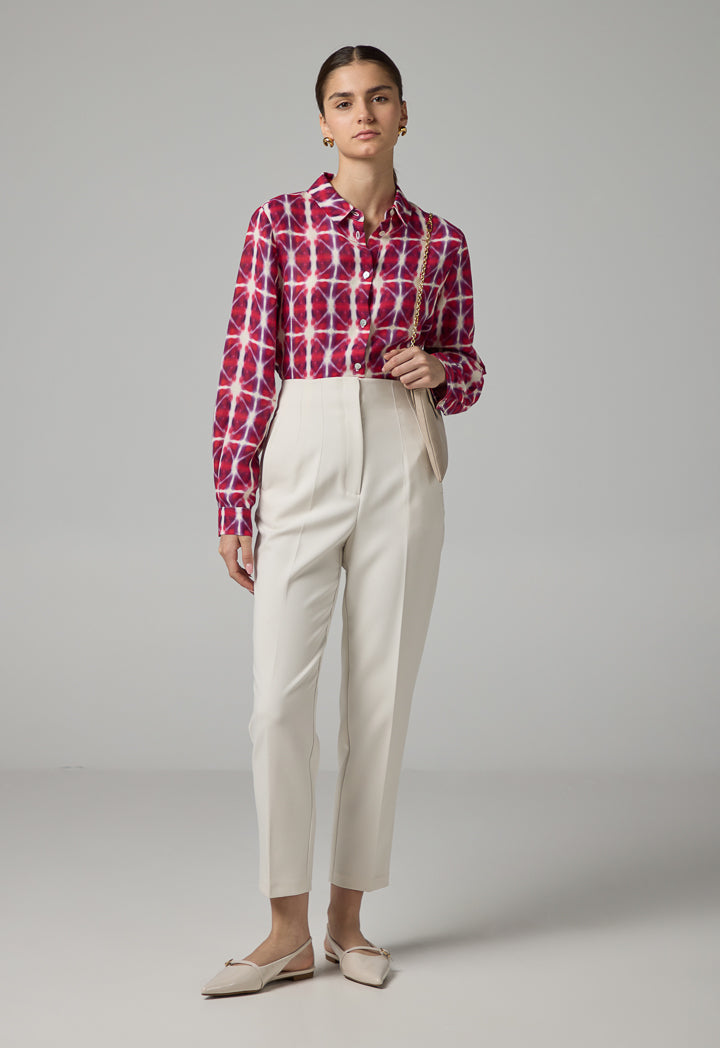 Choice Printed Relaxed Fit Shirt Multi Color