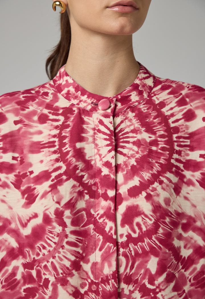 Choice Long Sleeve Printed Shirt Multi Color