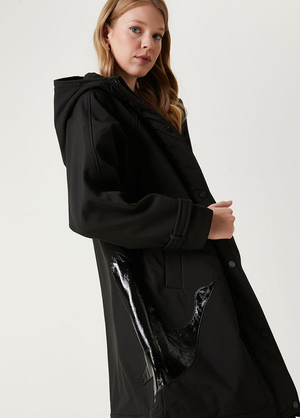 Beymen Club Hooded Coat Black