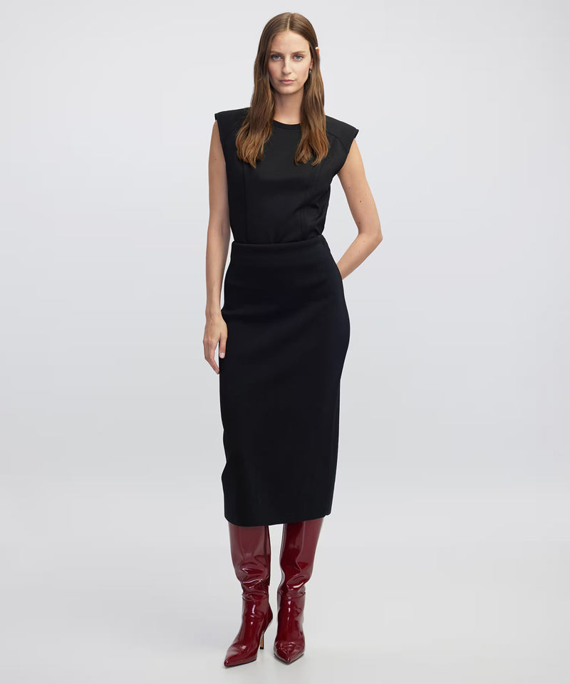Ipekyol Knit Pencil Skirt  Black