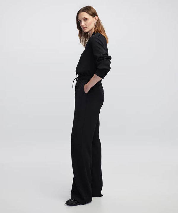 Ipekyol Elastic Waist Trousers Black