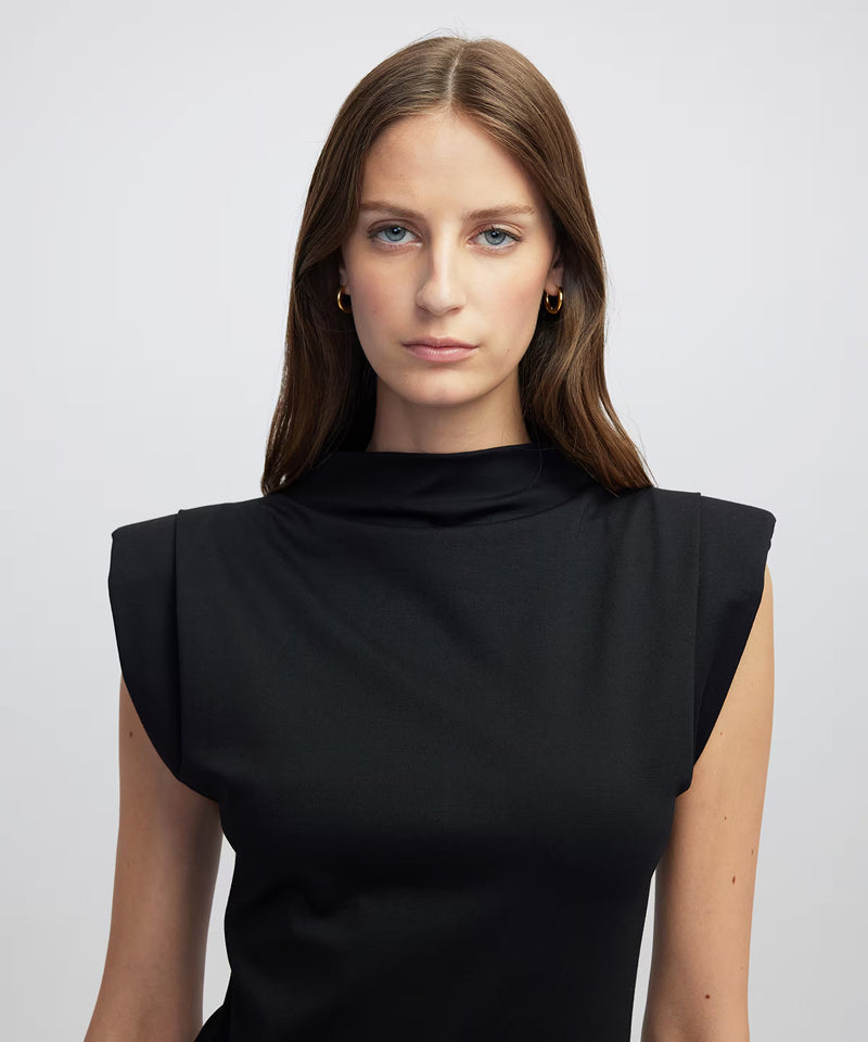 Ipekyol Knitted Dress With Padding Black
