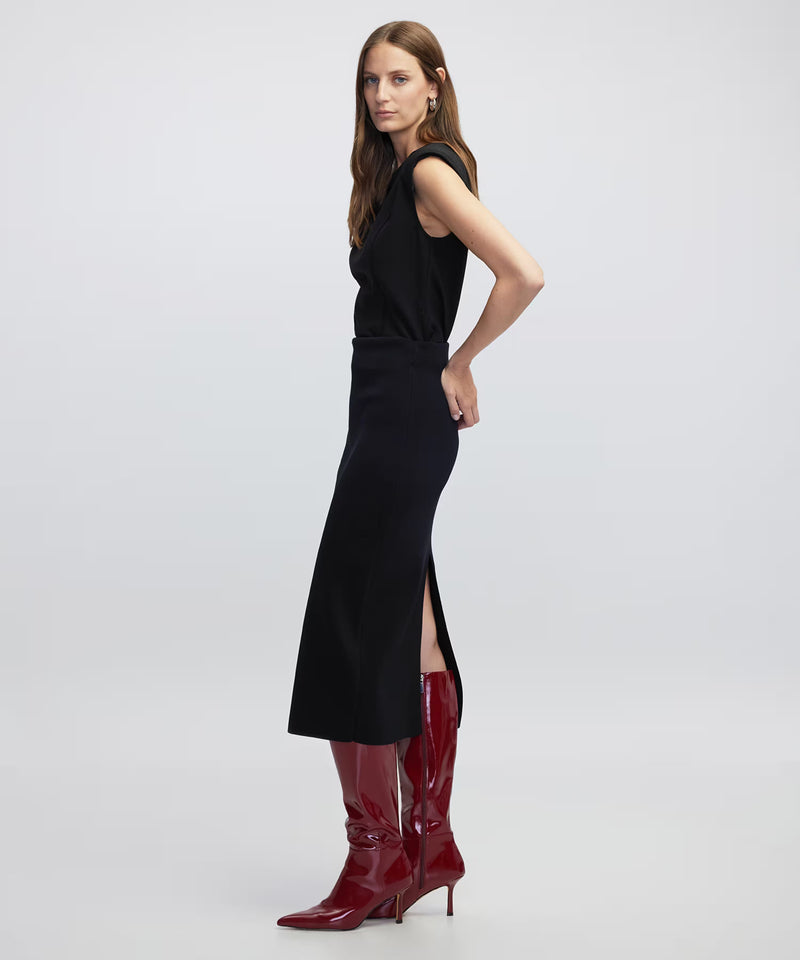 Ipekyol Knit Pencil Skirt  Black