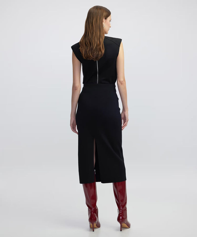 Ipekyol Knit Pencil Skirt  Black