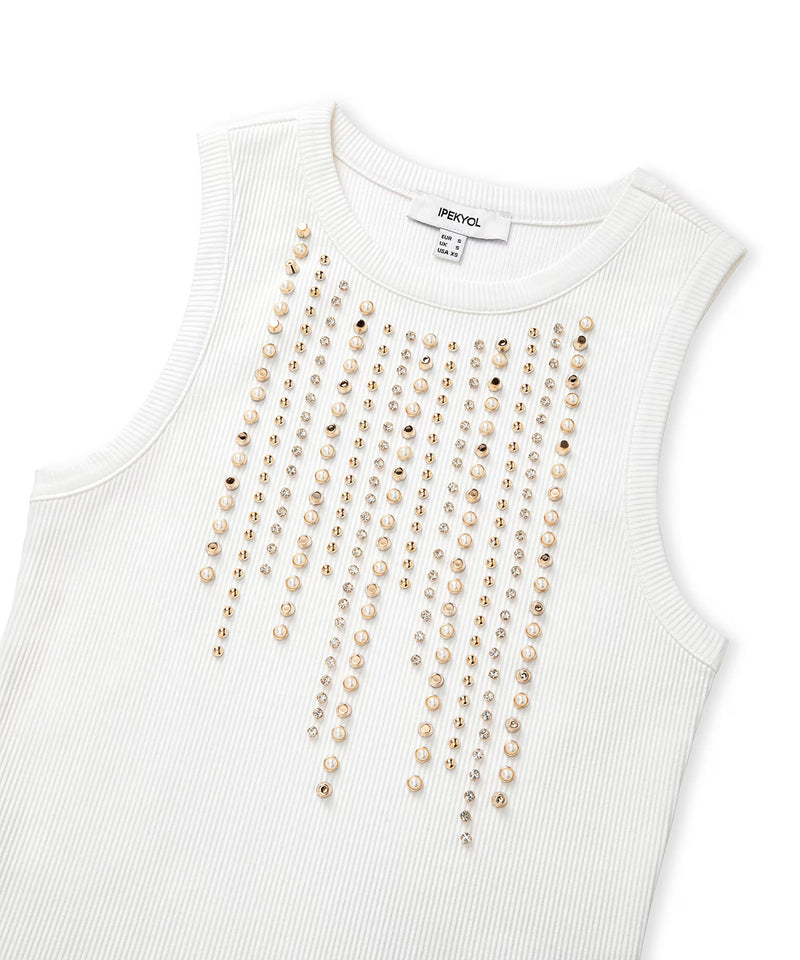Ipekyol Mixed Accessory T-Shirt Ecru