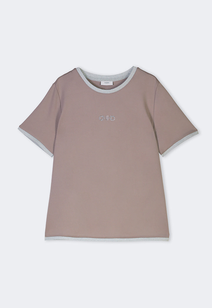 Choice Short Sleeve Contrast T-Shirt Vison