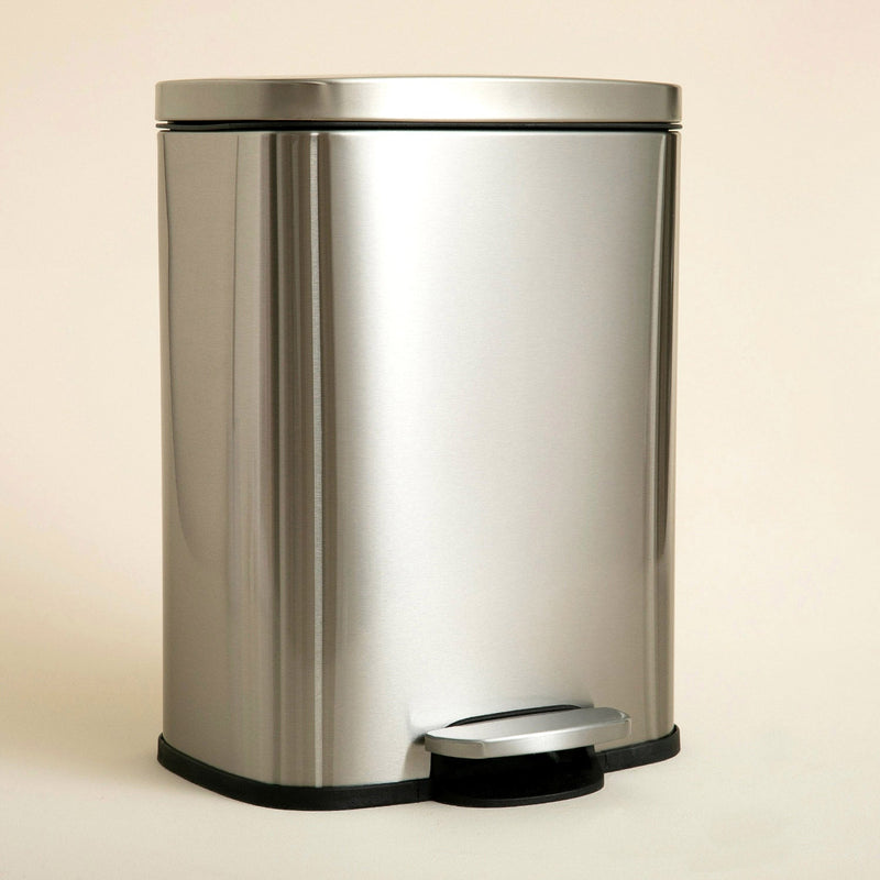 Chakra Kero Waste Bin 12 Lt Silver