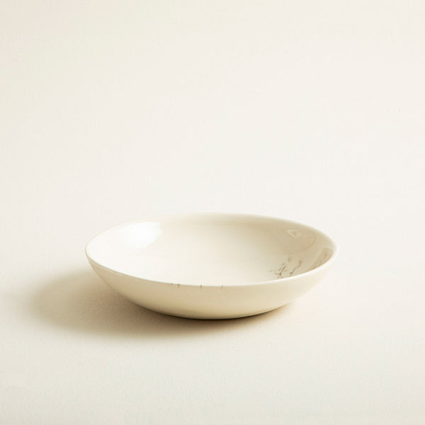 Chakra Fresca Deep Plate 20Cm Cream