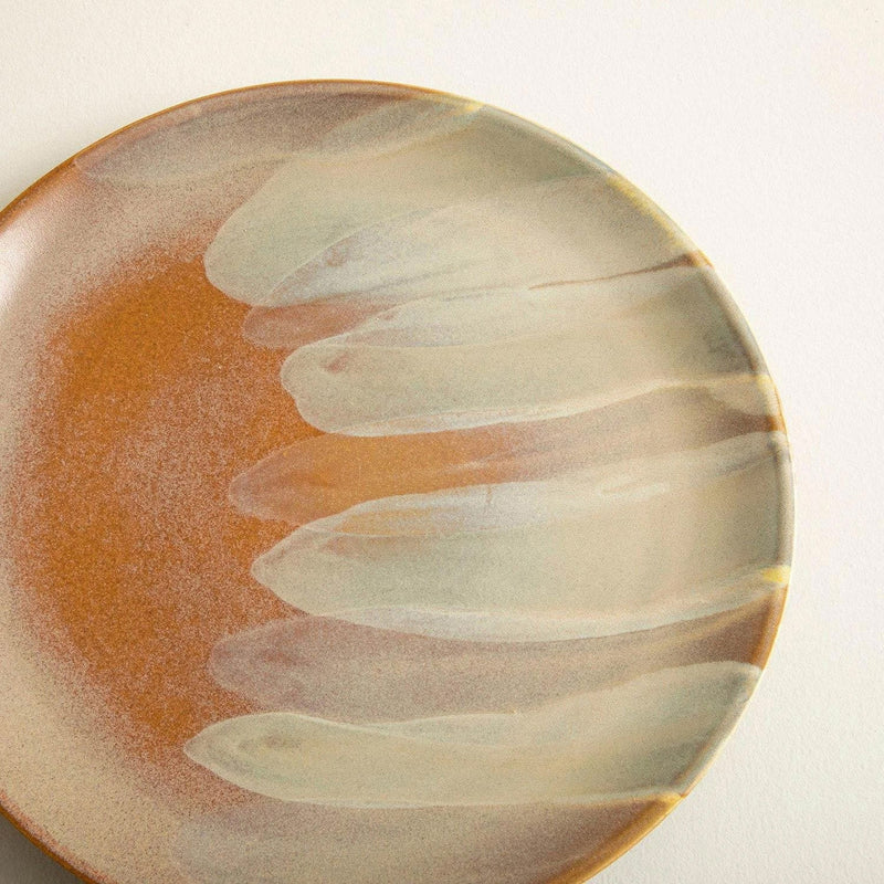 Chakra Soul Service Platter 28.5X2.5X28.5Cm Green