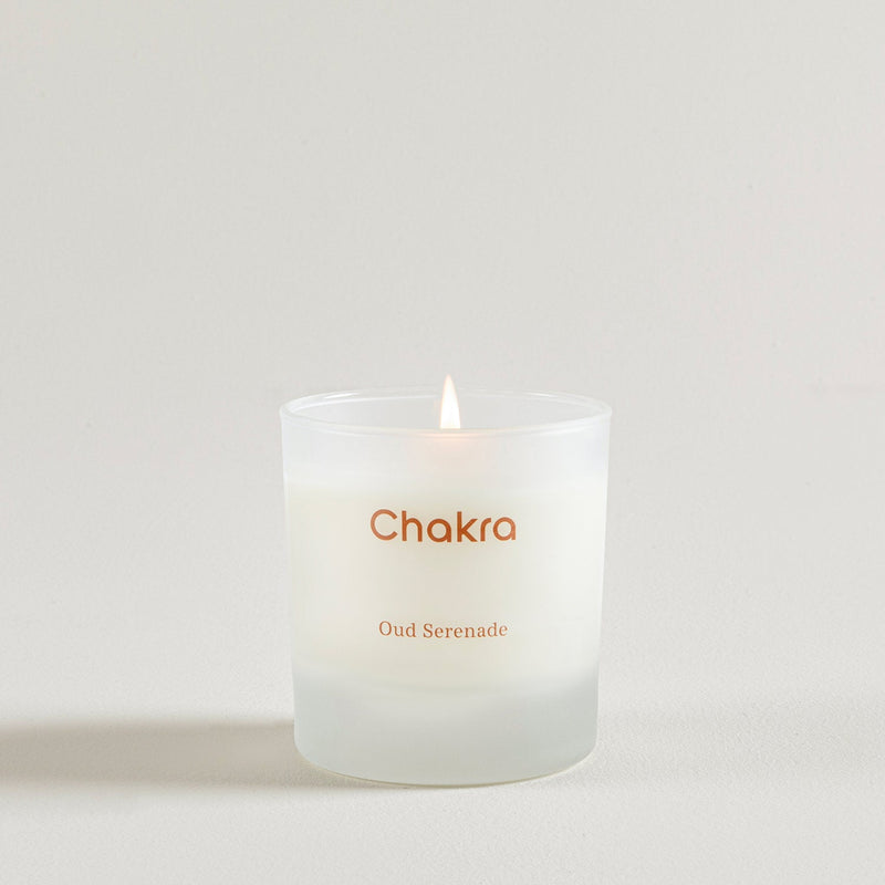 Chakra Scented Candle 200 G - Oud Serenade Oud