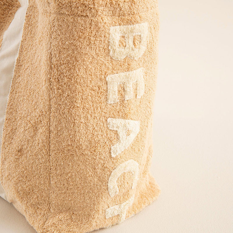 Chakra Ofida Beach Bag 41X18X30 Cm Natural
