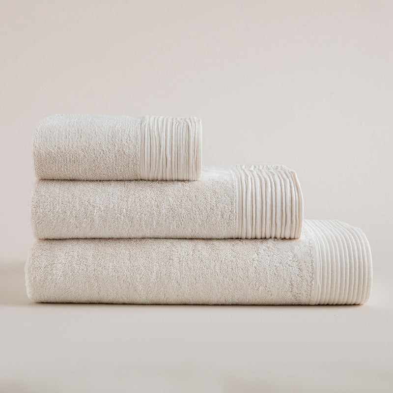 Chakra Grasse Towel 50X90Cm Natural