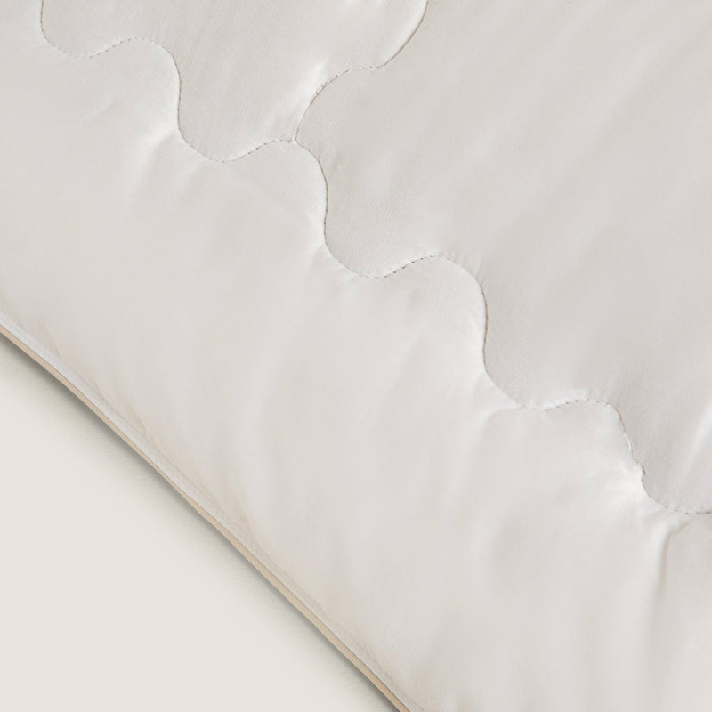 Chakra Kapok Quilt 155X215 Cm White