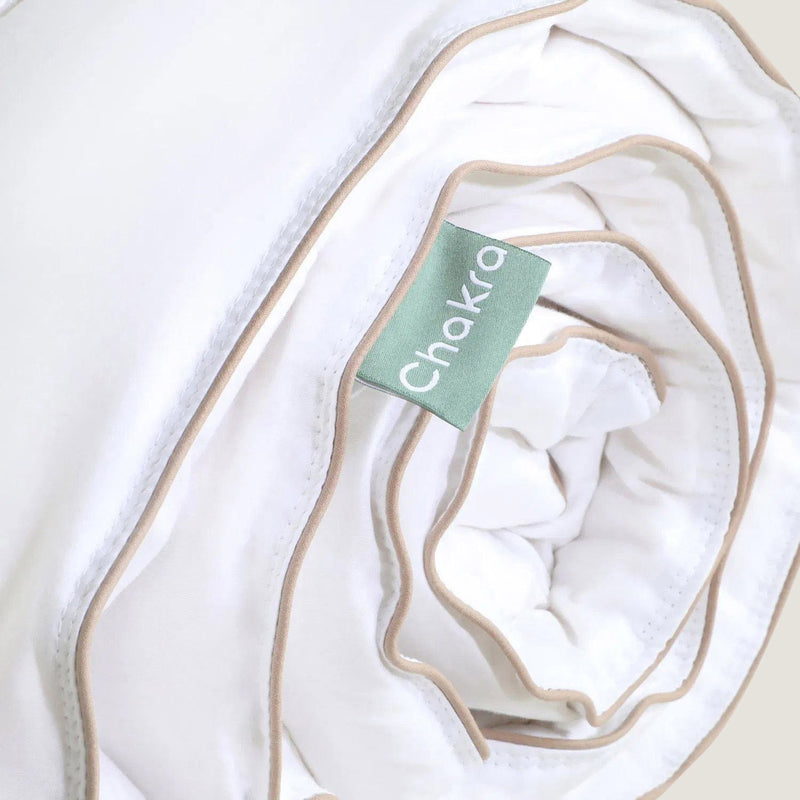 Chakra Soya Quilt 195X215 White