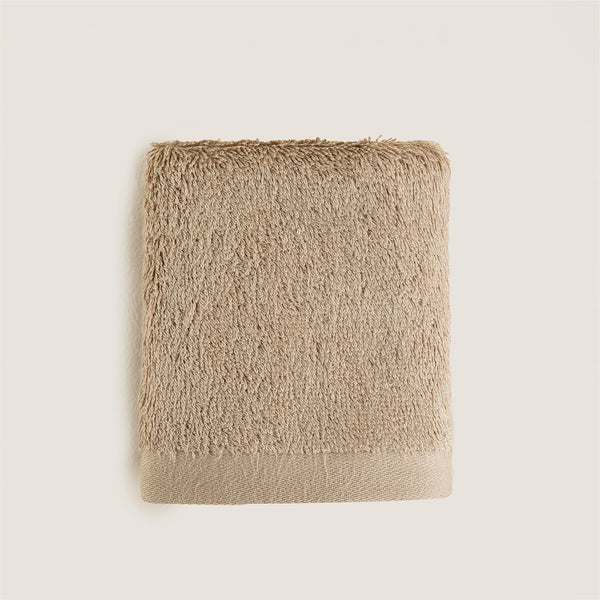 Chakra Solid Towel 30X50 Cm Dark Beige