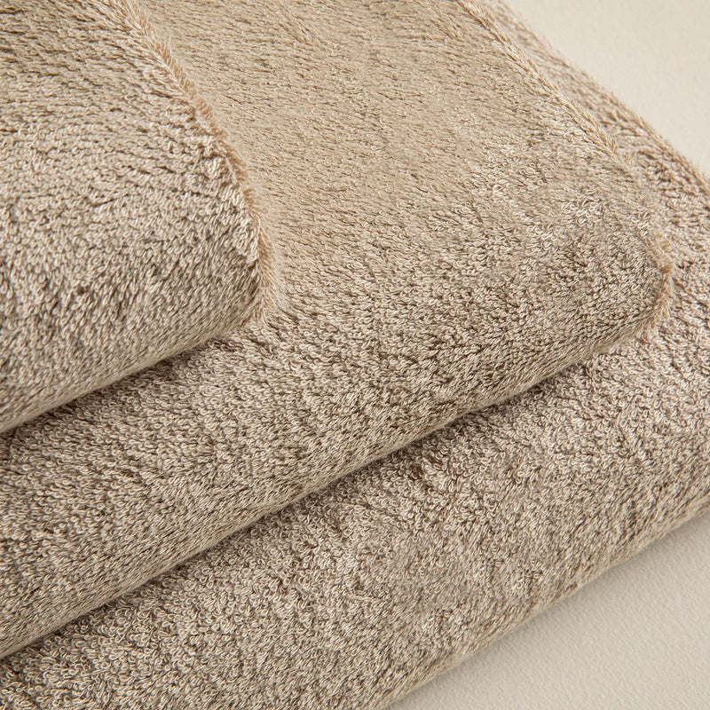 Chakra Solid Towel 30X50 Cm Dark Beige