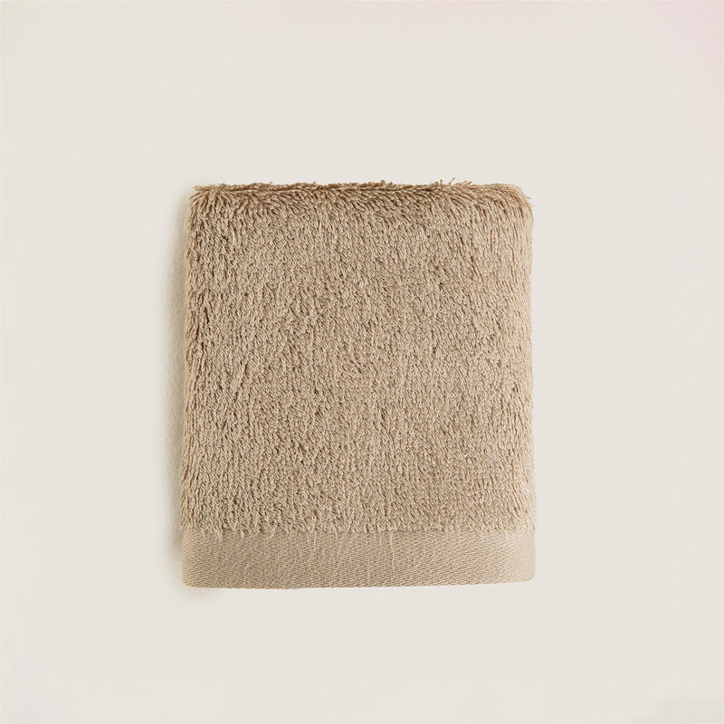 Chakra Solid Towel 33X33 Cm Dark Beige