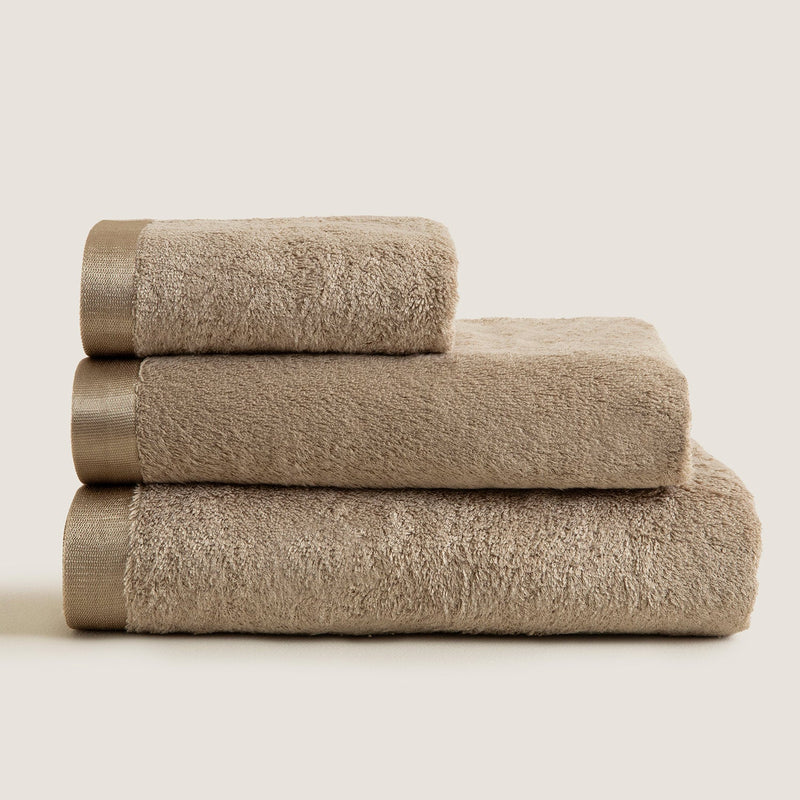 Chakra Floss Towel 30X50 Cm Dark Beige