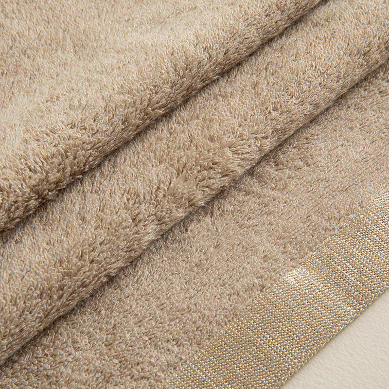 Chakra Floss Towel 50X90Cm Dark Beige