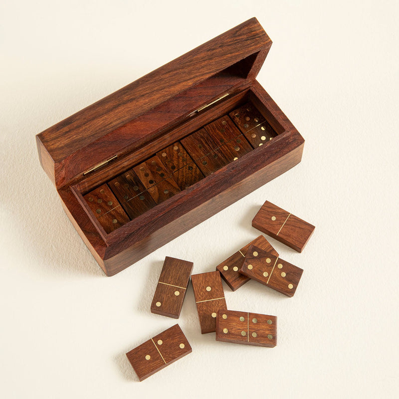 Chakra Coyro Domino Set Natural