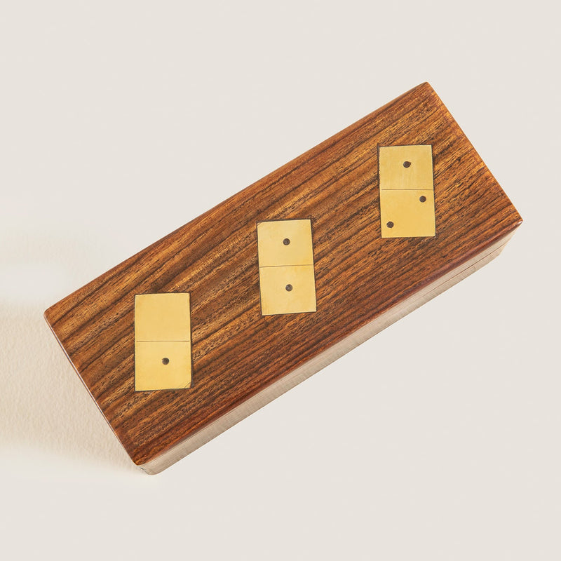 Chakra Coyro Domino Set Natural