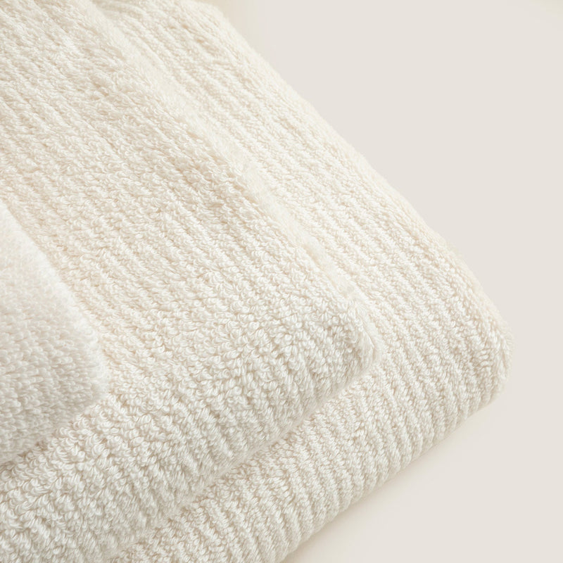 Chakra Eva Cotton Bath Towel 85X150 Cm Ecru