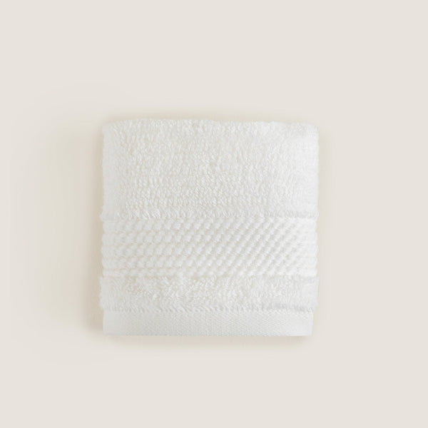 Chakra Eva Cotton Hand Towel 30X50 Cm White