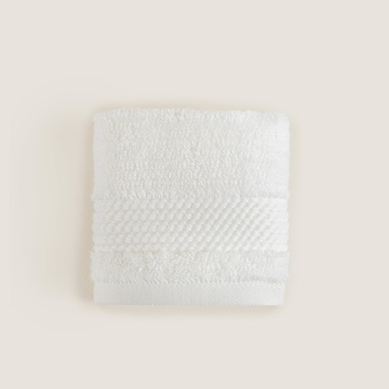 Chakra Eva Cotton Hand Towel 30X50 Cm White