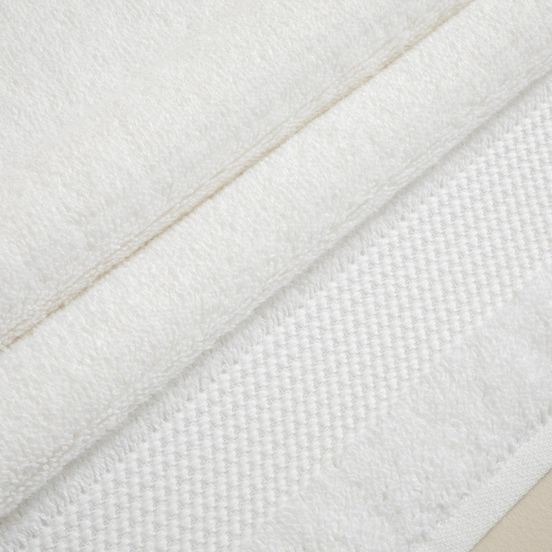 Chakra Eva Cotton Hand Towel 30X50 Cm White