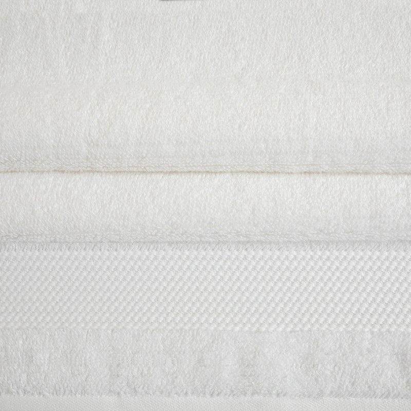 Chakra Eva Cotton Hand Towel 30X50 Cm White