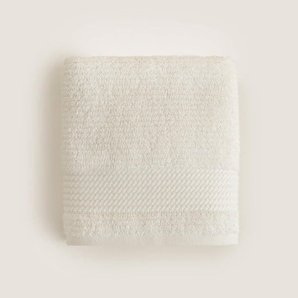 Chakra Eva Cotton Face Towel 50X90 Cm Ecru