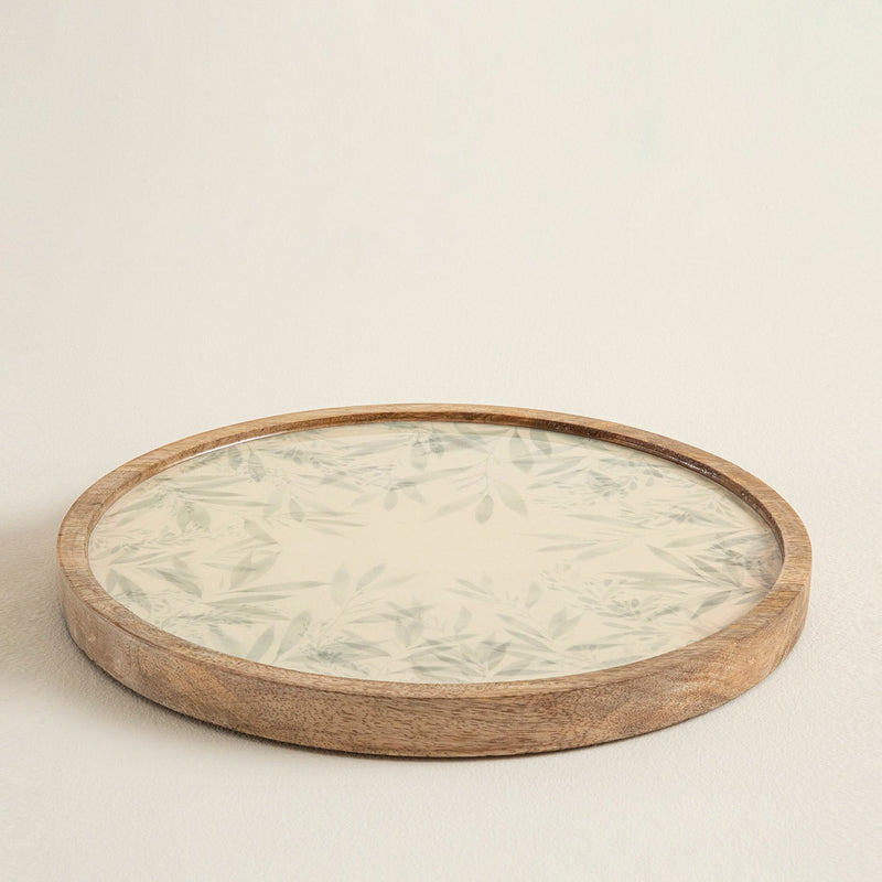 Chakra Lorenza Serving Plate 25 Cm Beige
