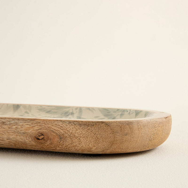 Chakra Lorenza Serving Plate 30X13 Cm Beige