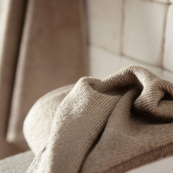 Chakra Carlin Towel 30X50 Cm Khaki