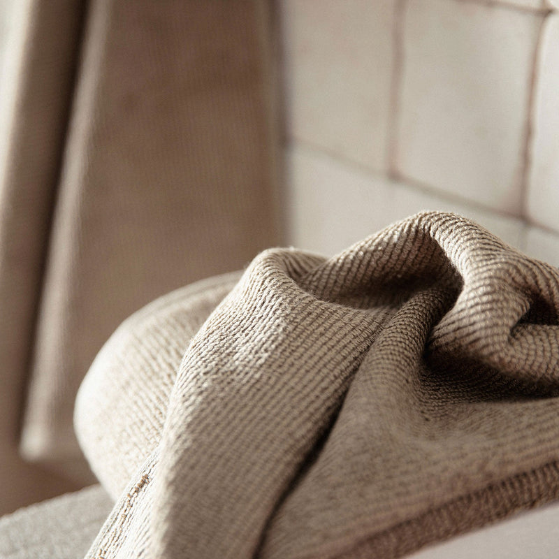 Chakra Carlin Towel 30X50 Cm Khaki