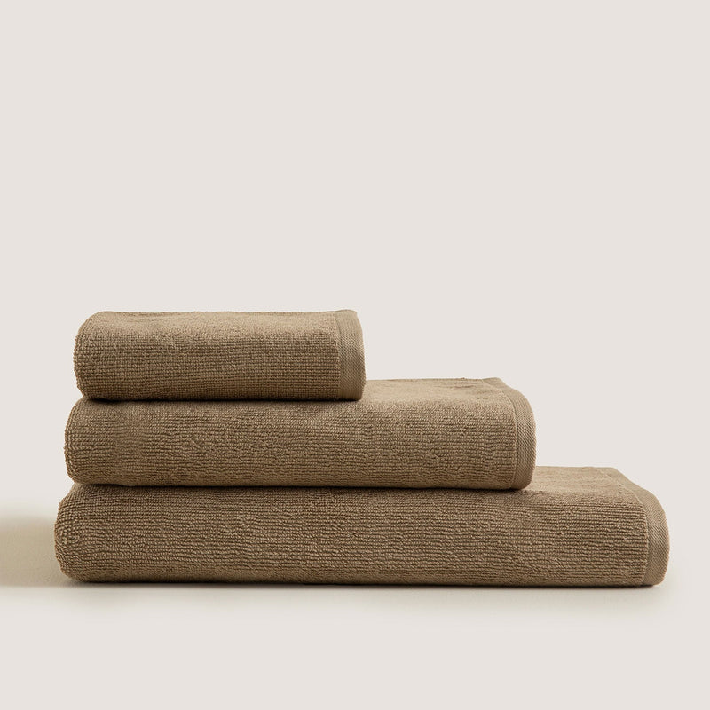 Chakra Carlin Towel 85X150 Cm Khaki