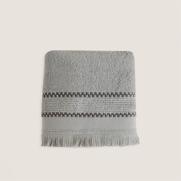 Chakra Natura Towel 30X50 Cm Grey