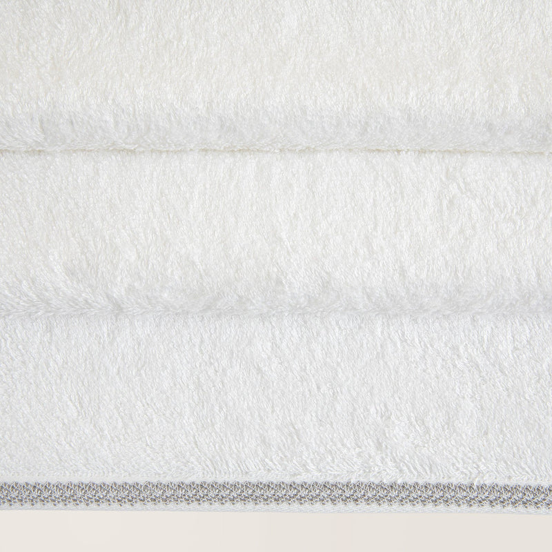 Chakra Herringbone Towel 50X90 Cm White