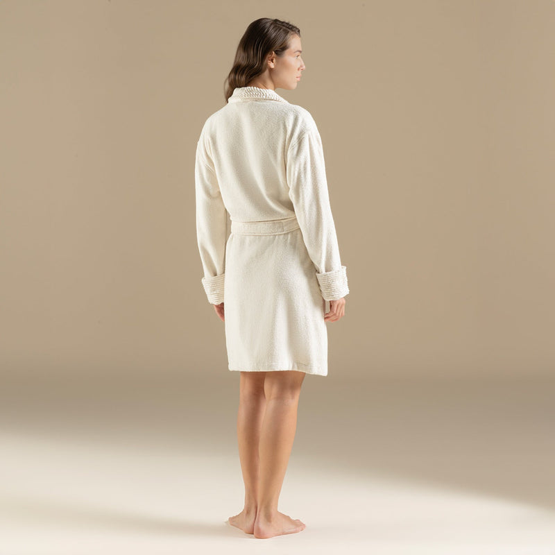 Chakra Narde Woman Bathrobe Natural