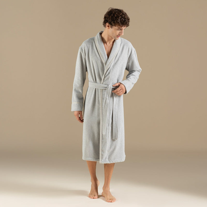 Chakra Vissana Unisex Bathrobe Natural