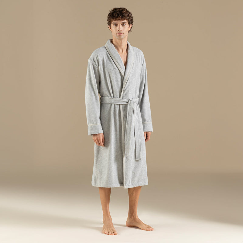 Chakra Vissana Unisex Bathrobe Natural