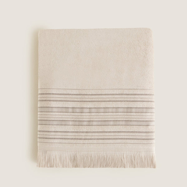Chakra Derin Towel 100X150 Cm Beige
