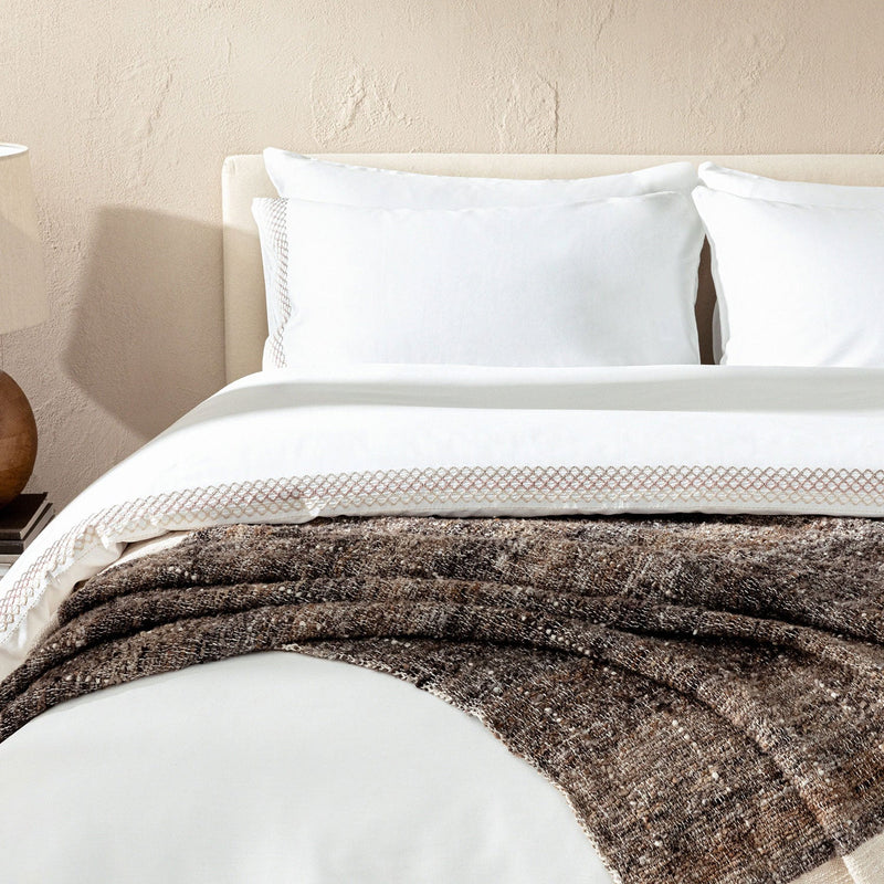 Chakra Mardille Bedding Set Sng Ecru