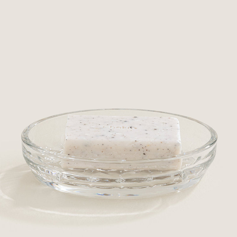 Chakra Sudes Soap Dish Transparent